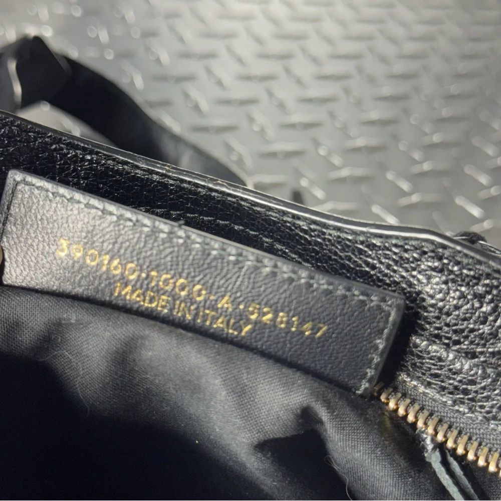 Balenciaga Metallic Edge Classic Moto Mini City Bag in Black GHW - Picture 11 of 11